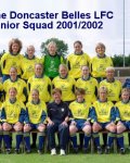 Doncaster Belles: Belles Team Photo 2001/2002